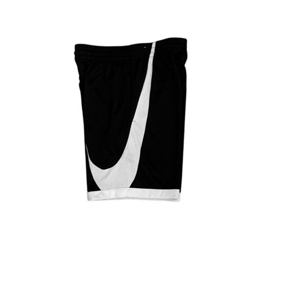 Nike Dri-Fit Athletic Shorts Black White Size Youth Large (14/16) - Picture 2 of 3